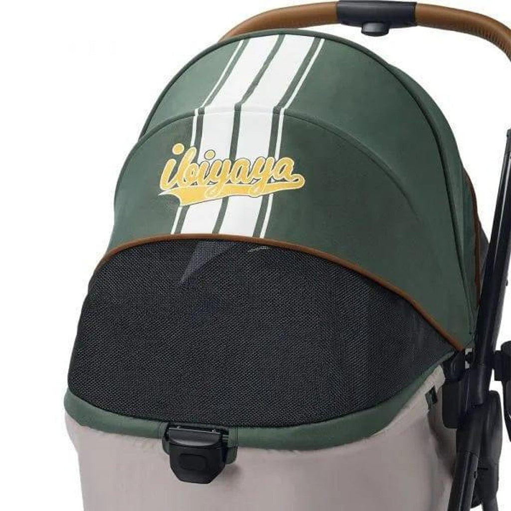 Ibiyaya Retro Luxe Stroller - Soft Sage - Slickers ◊ Doghouse