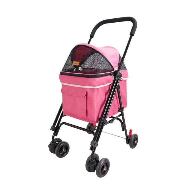 Ibiyaya STROLLER Astro Go Lite Pet Stroller - Pink