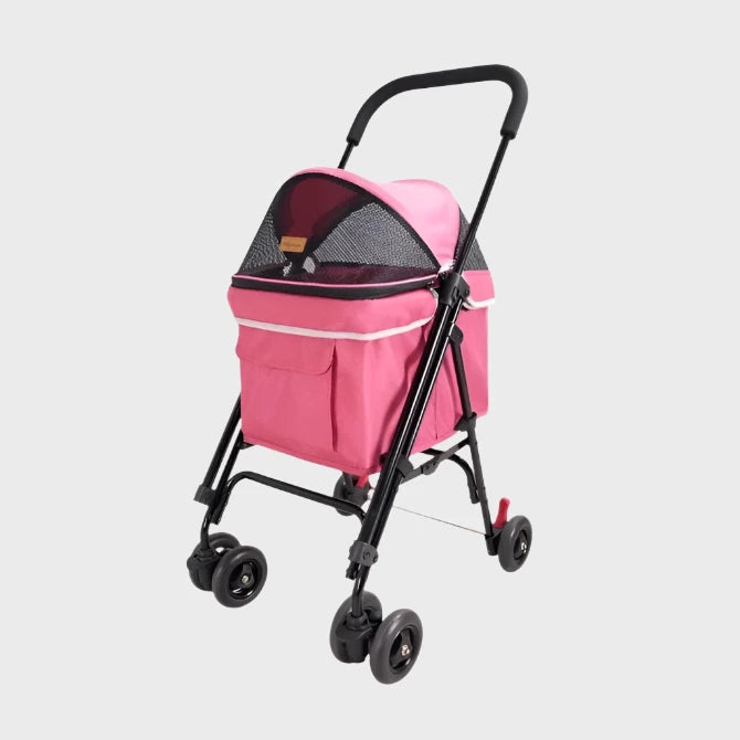 Ibiyaya STROLLER Astro Go Lite Pet Stroller - Pink
