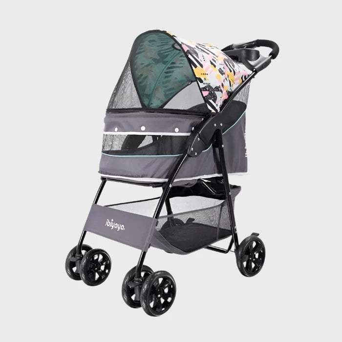 Ibiyaya STROLLER Cloud 9 Pet Stroller - Mint Green