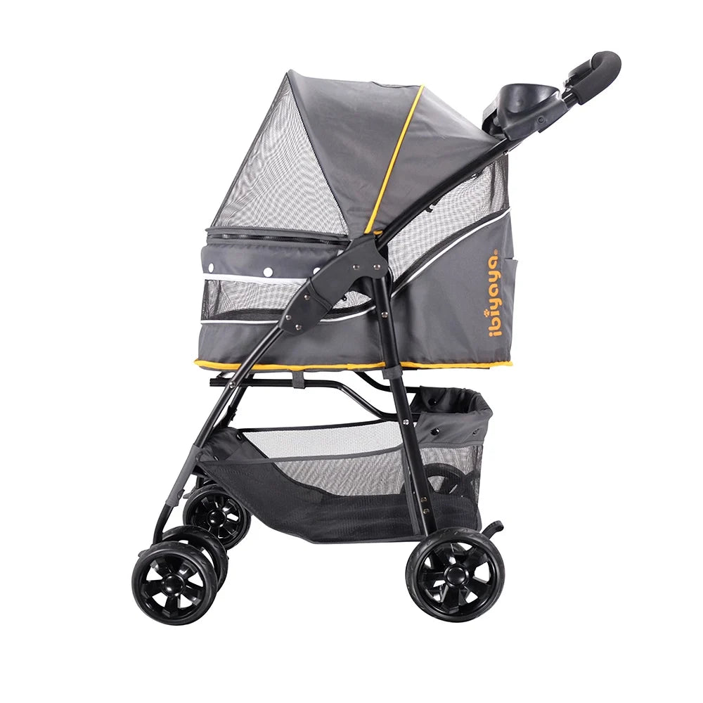 Ibiyaya STROLLER Cloud 9 Pet Stroller - Mustard Yellow