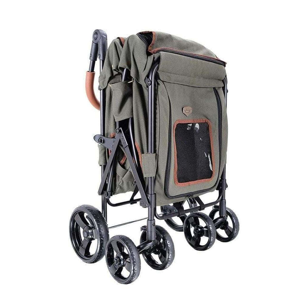 Ibiyaya STROLLER Gentle Giant Pet Wagon - Army Green