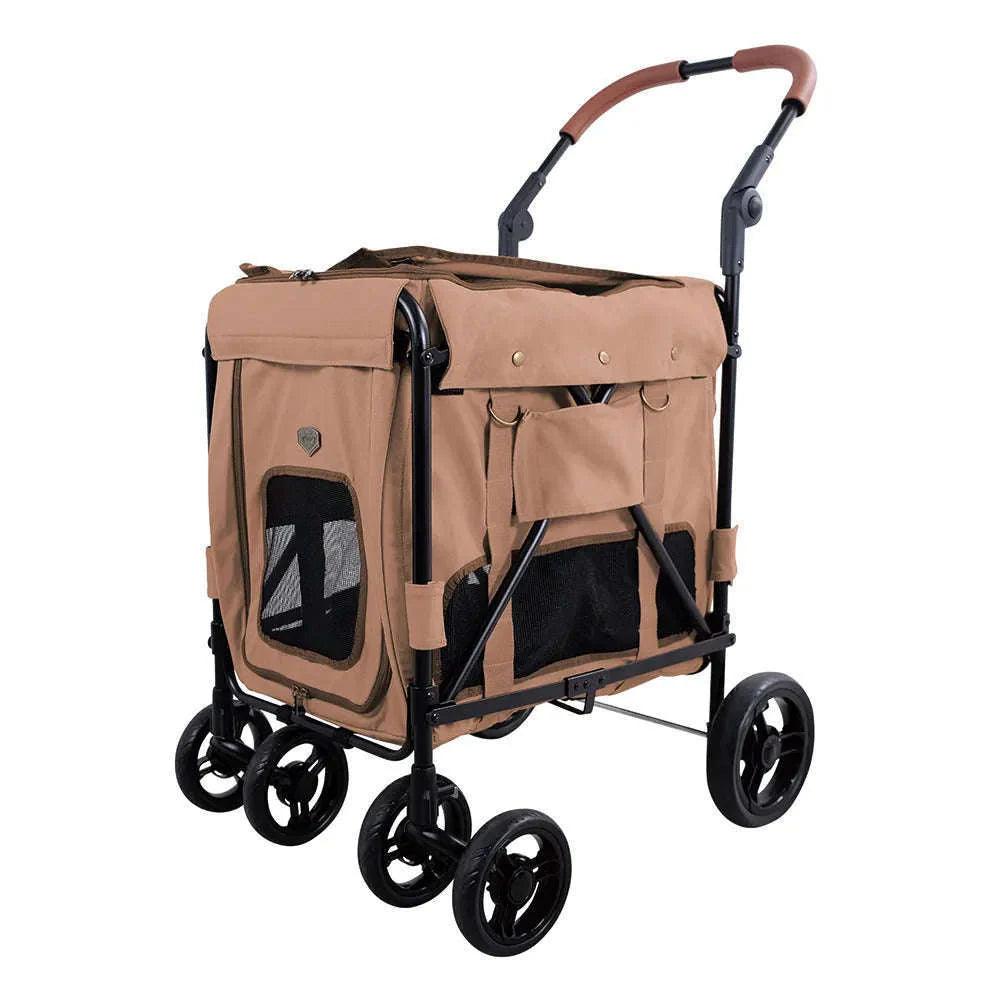 Ibiyaya STROLLER Gentle Giant Pet Wagon Dirty Peach