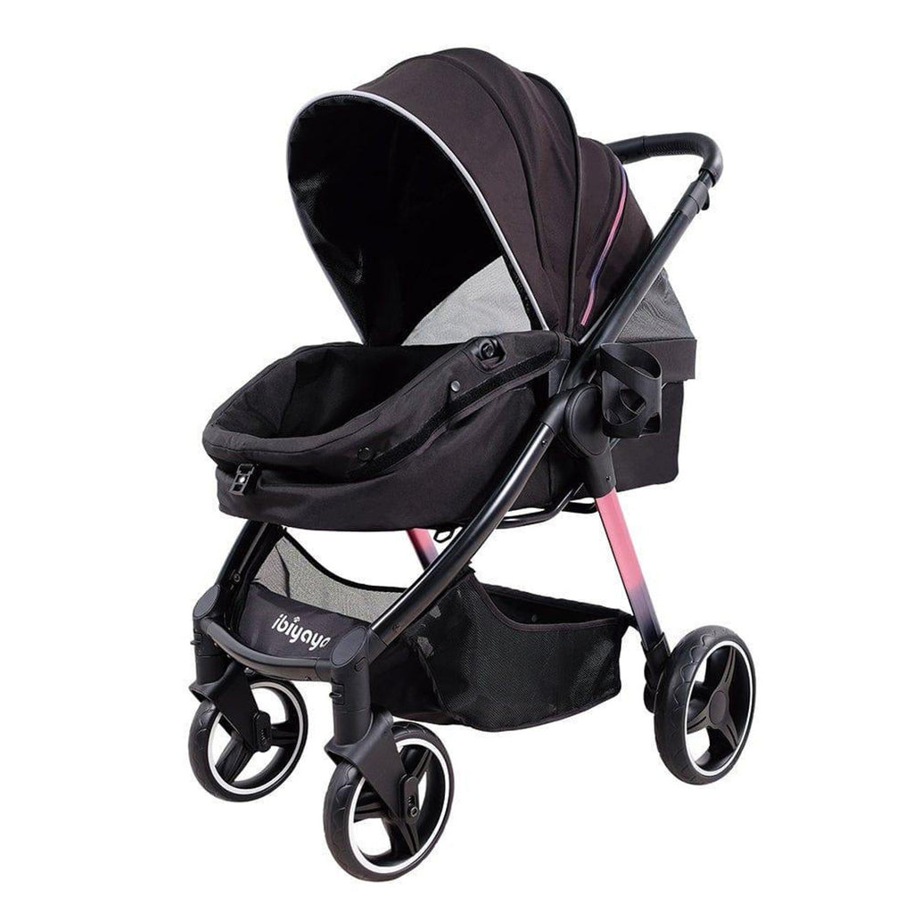 Ibiyaya Retro Luxe Stroller Prism Black