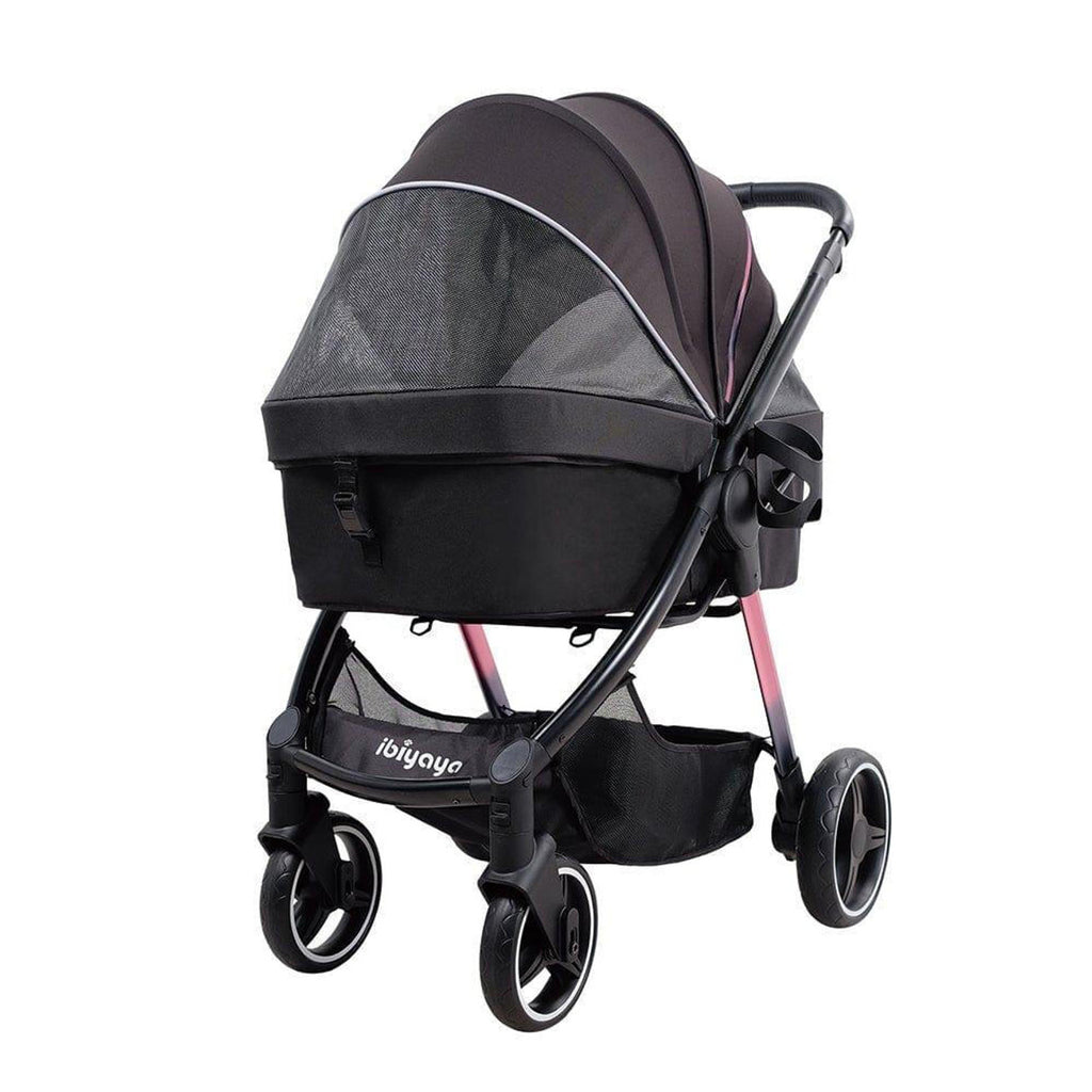 Ibiyaya STROLLER Ibiyaya Retro Luxe Stroller - Prism Black