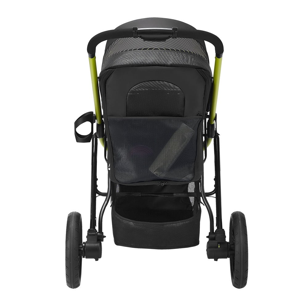 Ibiyaya STROLLER The Beast Pet Jogging Stroller Jet Black