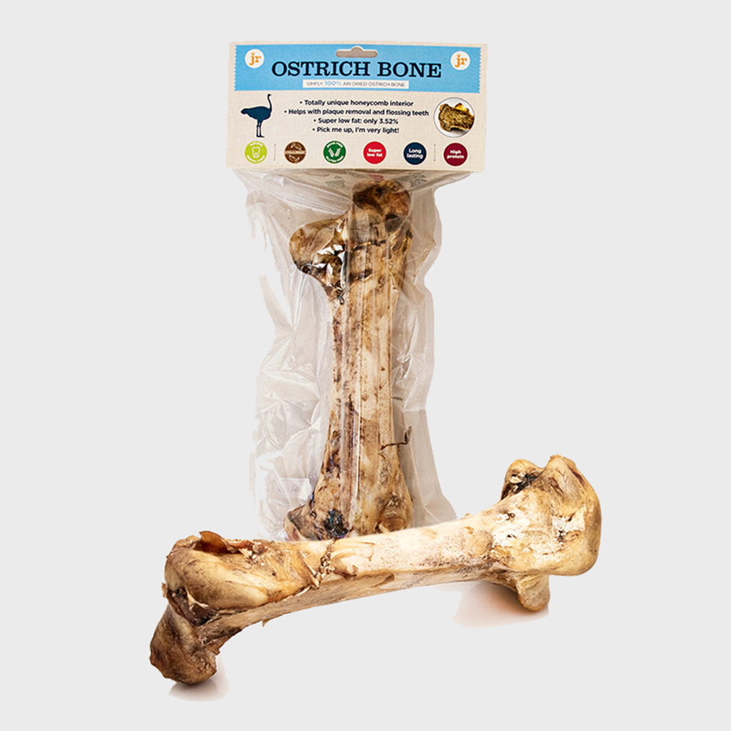 JR Pet Products Dog Treats Ostrich Bone