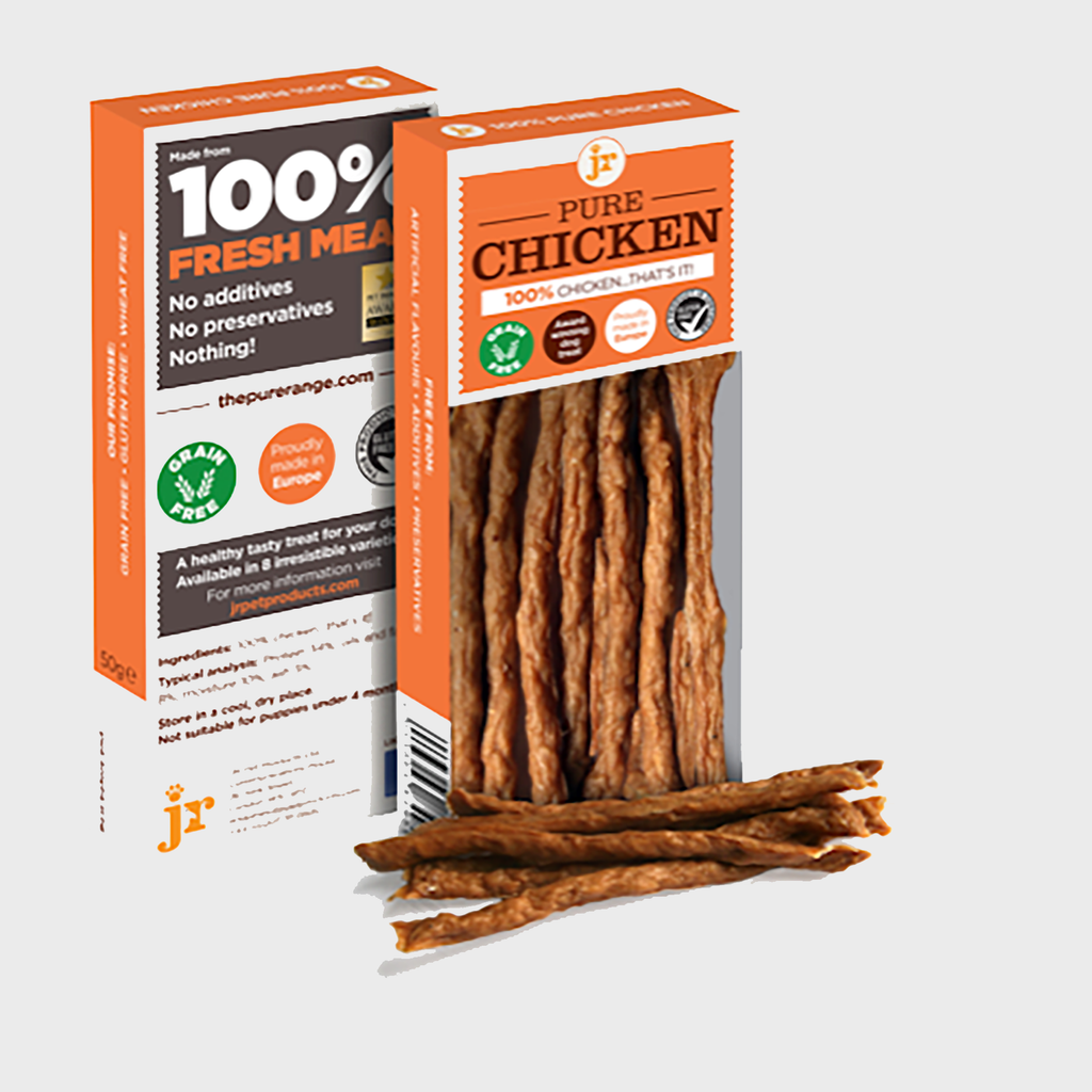 JR Pet Products Dog Treats Pure Chicken Sticks 50g