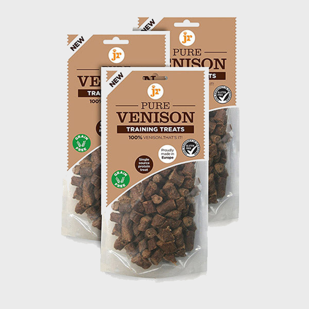 JR Pet Products Dog Treats Pure Venison Training Treats 85g