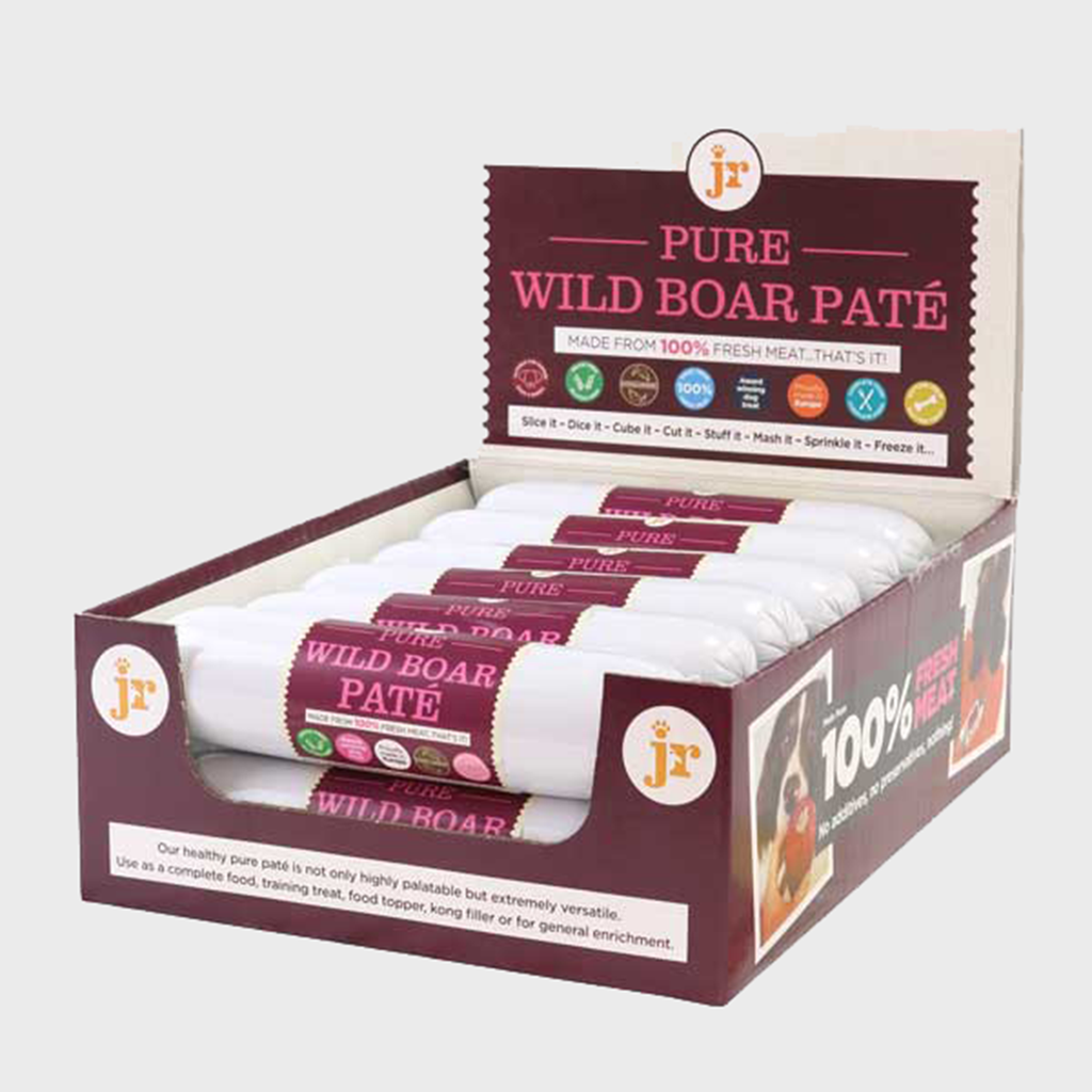 JR Pet Products Dog Treats Pure Wild Boar Pate 200g