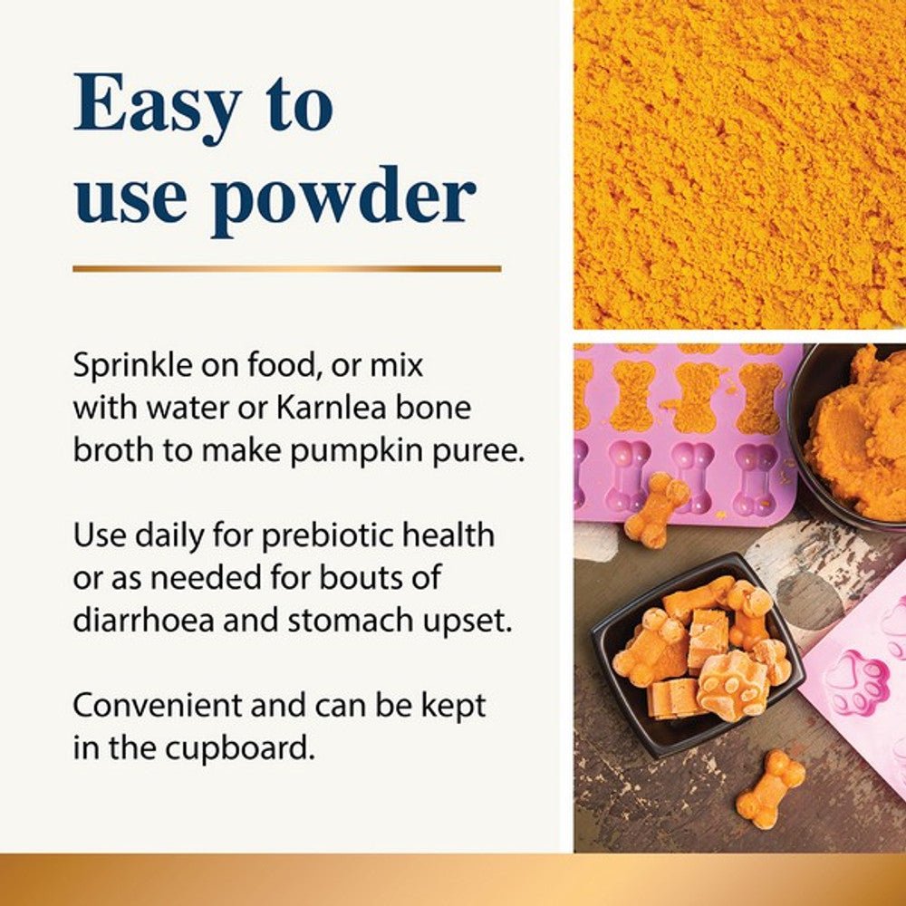 Karnlea Pumpkin Powder for Dogs - Slickers ◊ Doghouse
