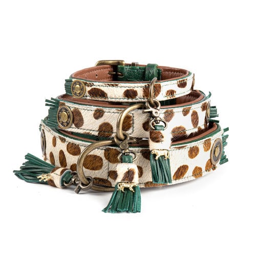 Lords and Labradors Collar XS Ivy dog collar with animal print - Dog with a Mission