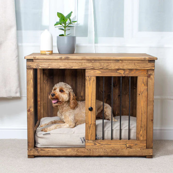 Lords and Labradors S Wooden Sliding Door Broadsand Dog Crate