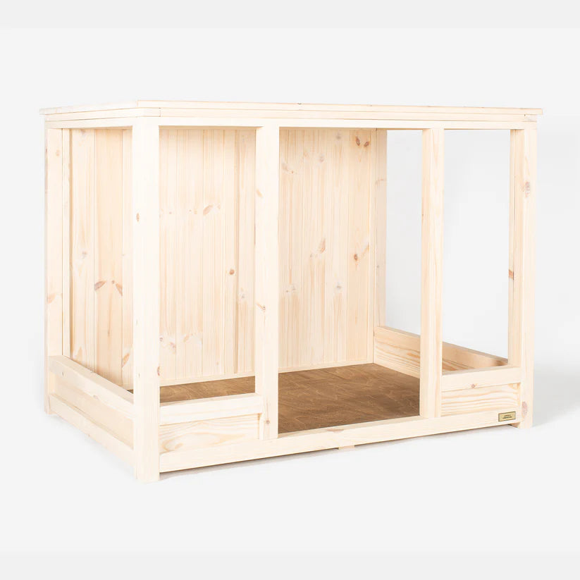 Wooden Salcombe Open Dog Crate - Slickers ‚óä Doghouse