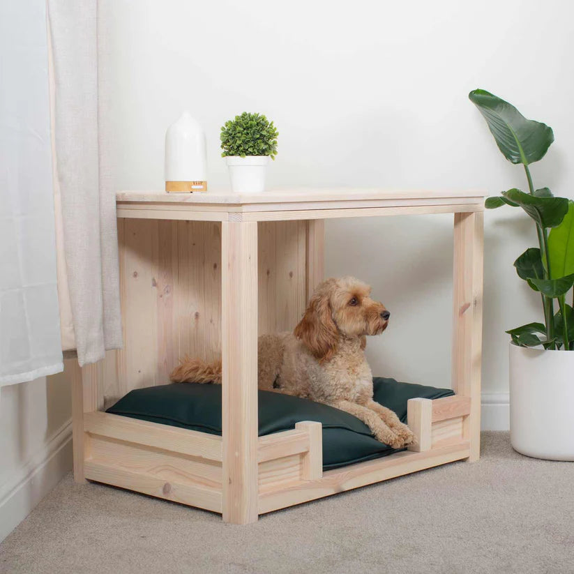 Wooden Salcombe Open Dog Crate - Slickers ‚óä Doghouse