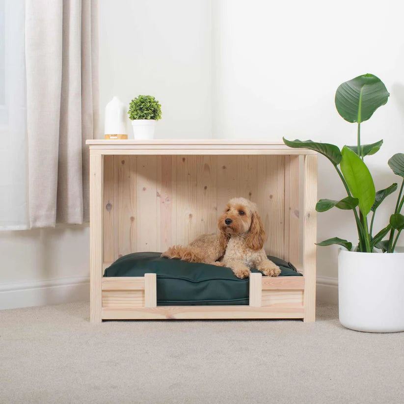 Wooden Salcombe Open Dog Crate - Slickers ‚óä Doghouse
