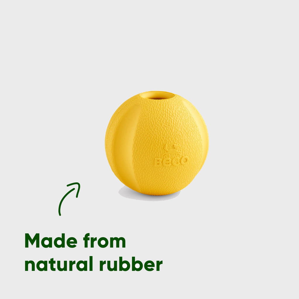 Natural Rubber Fetch Ball - Slickers ◊ Doghouse