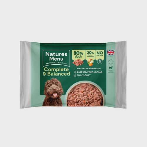 Natures Menu Duck 80/20 Complete and Balanced 500g - Slickers ◊ Doghouse