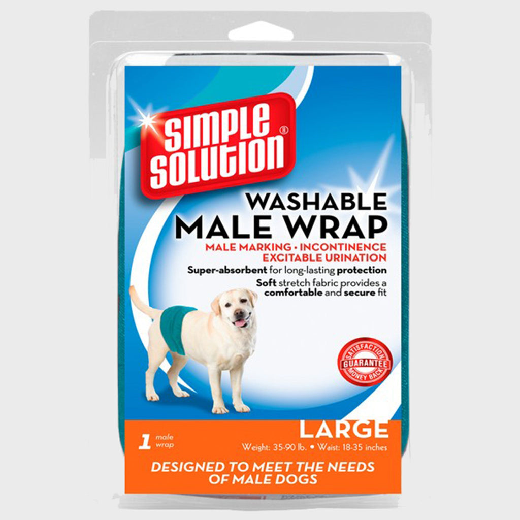 Simple Solutions Washable Male Wrap - Slickers ‚óä Doghouse