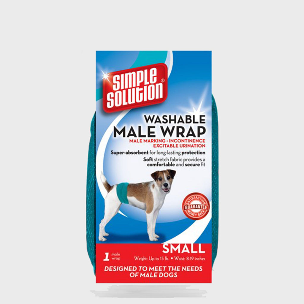 Pedigree Wholesale Hygiene Small Simple Solutions Washable Male Wrap