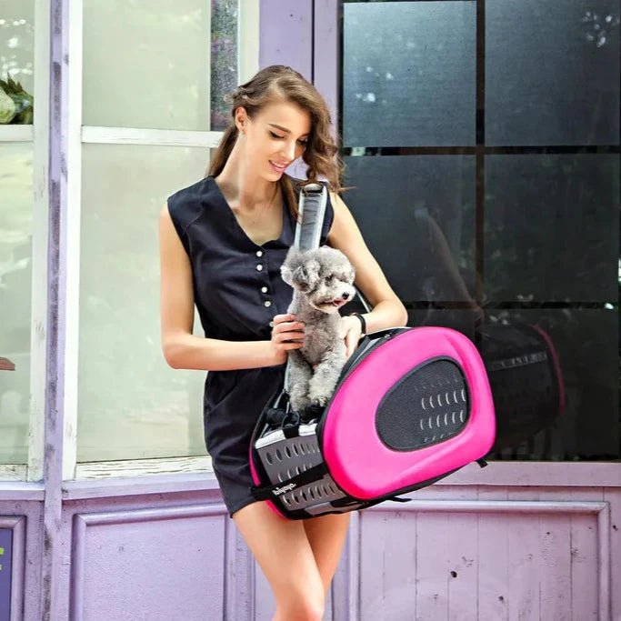 Pet EVA 5 in 1 stroller Pink - Slickers ◊ Doghouse