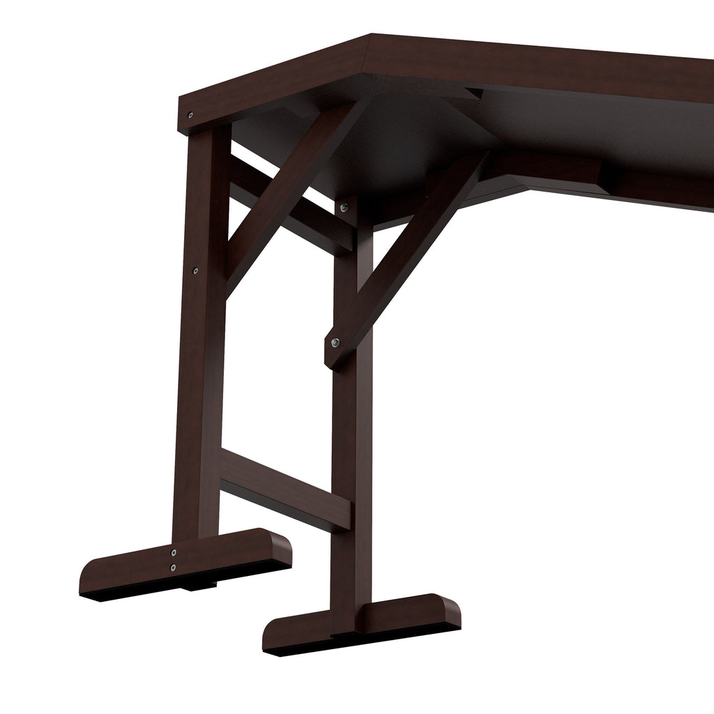 Pet Ramp for Dogs, Non - Slip Carpet with Top Platform in Brown & Grey - Slickers ◊ Doghouse