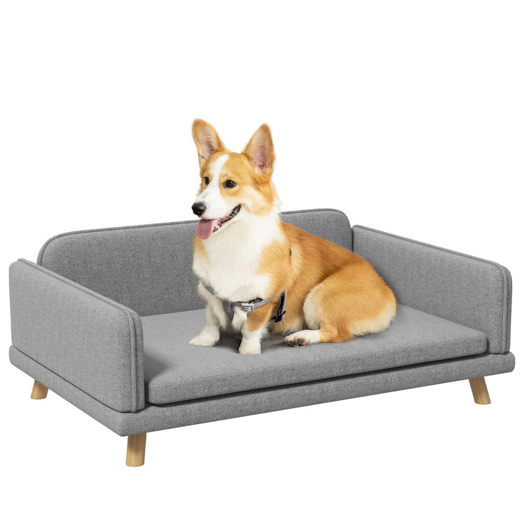 Pet Sofa for Medium Dogs in Grey - Slickers ◊ Doghouse
