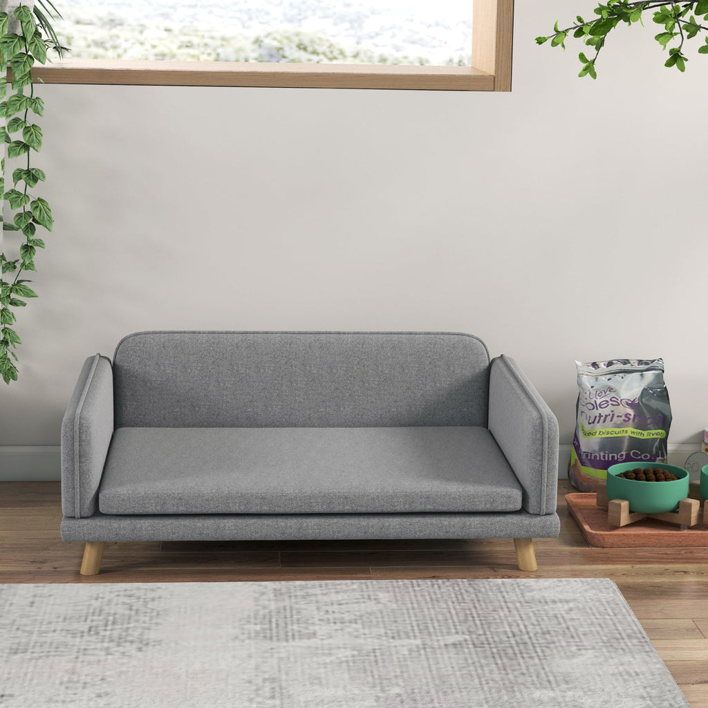 Pet Sofa for Medium Dogs in Grey - Slickers ◊ Doghouse