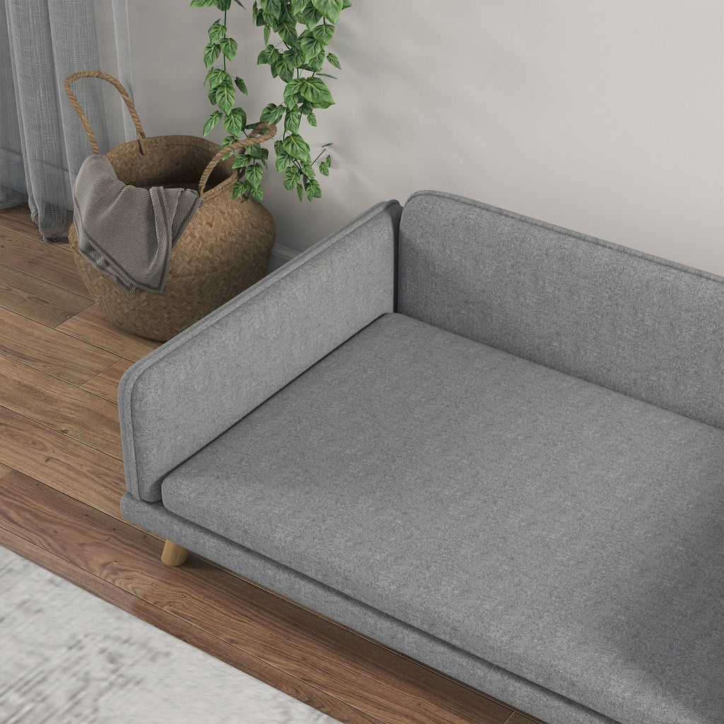 Pet Sofa for Medium Dogs in Grey - Slickers ◊ Doghouse