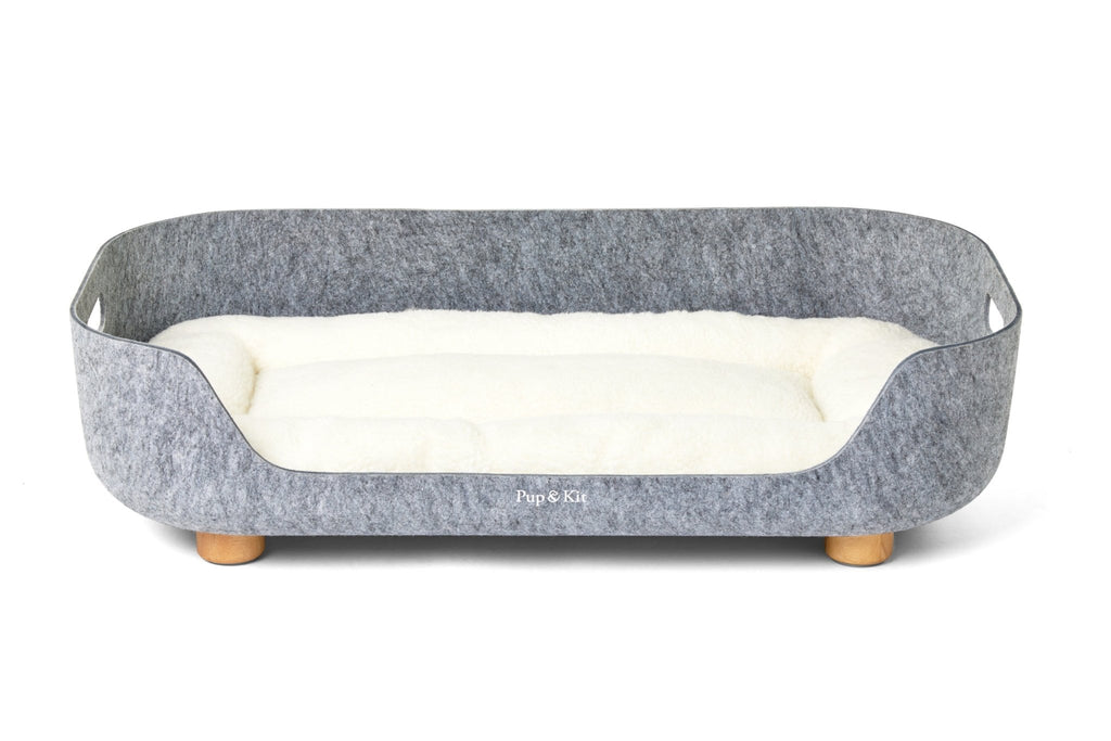 PetNest Felt Pet Bed - Natural - Slickers ◊ Doghouse