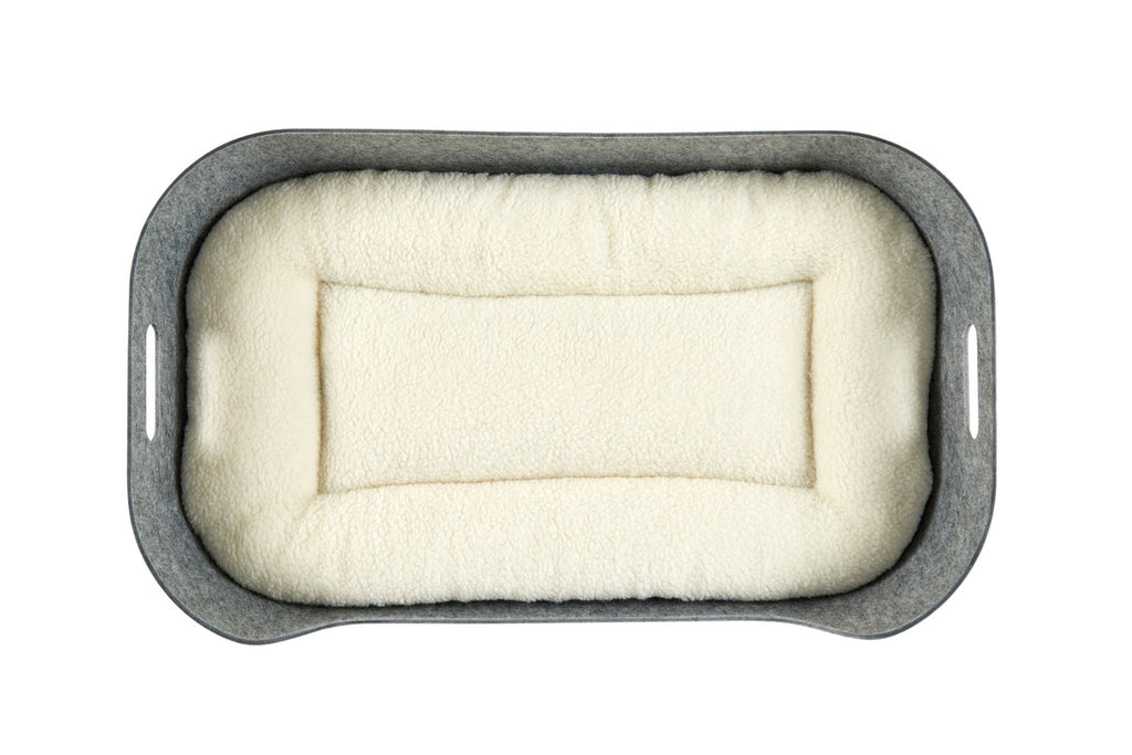 PetNest Felt Pet Bed - Natural - Slickers ◊ Doghouse