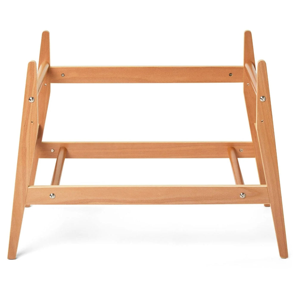 PetNest Full Bedside Kit with Bedside Stand in Natural Wood - Slickers ◊ Doghouse