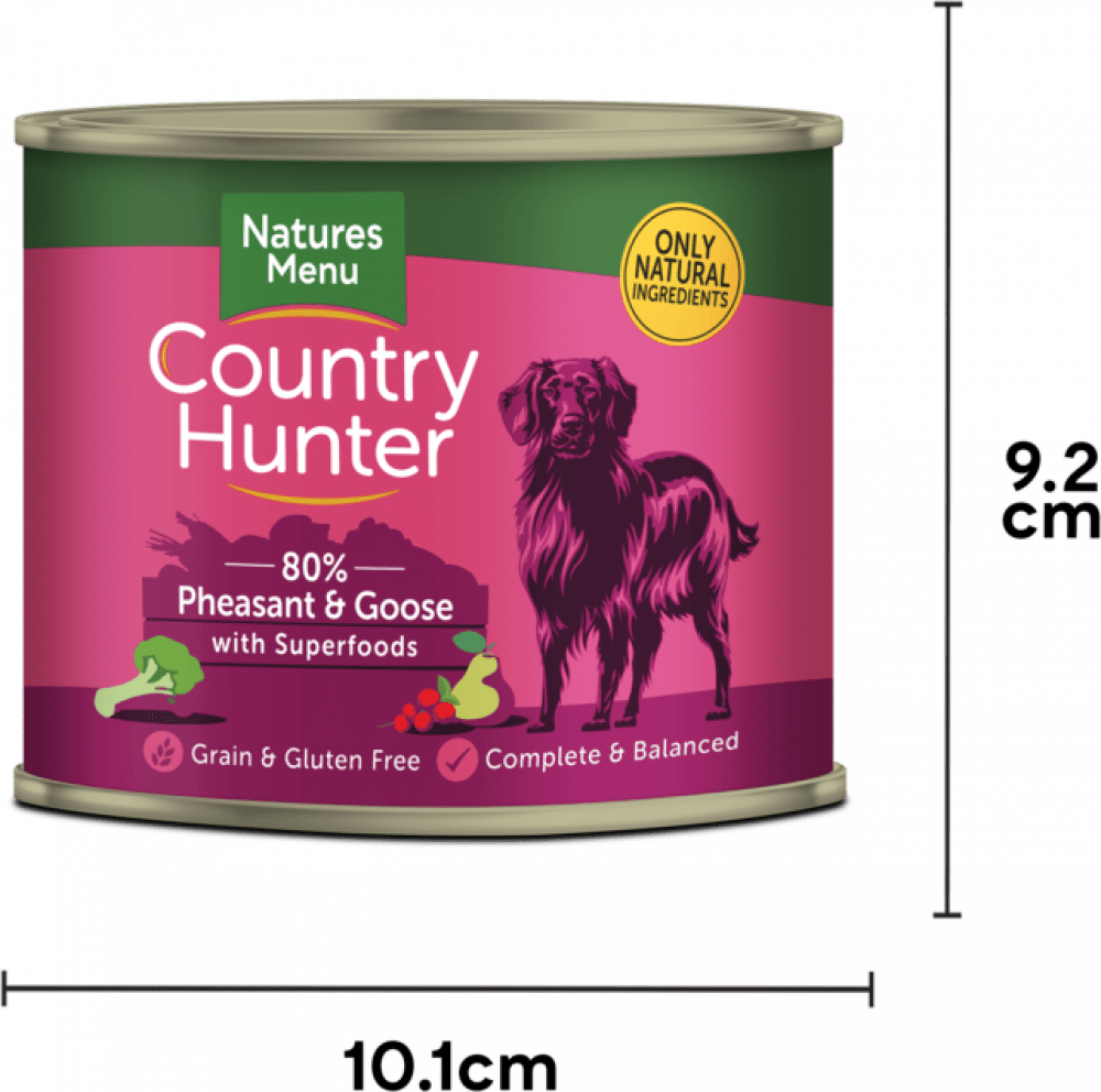 PHEASANT AND GOOSE WITH SUPERFOOD CANS 600g - Slickers ◊ Doghouse