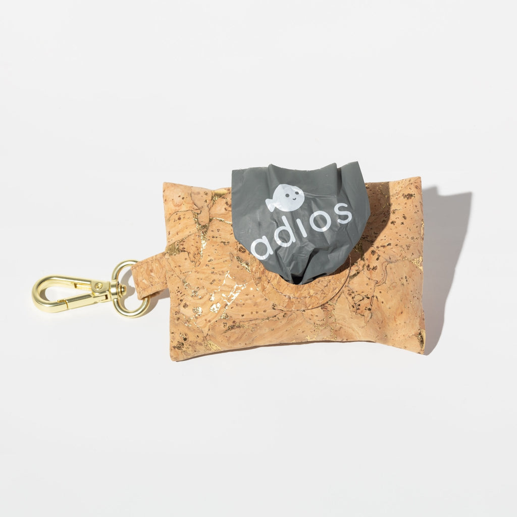 Poo Bag Holder Handmade Natural Cork - Slickers ◊ Doghouse