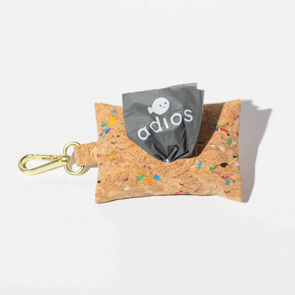 Poo Bag Holder Handmade Natural Cork - Slickers ◊ Doghouse