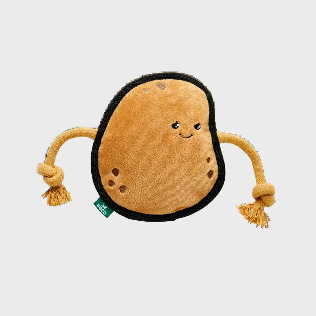 Plush Potato Dog Toy