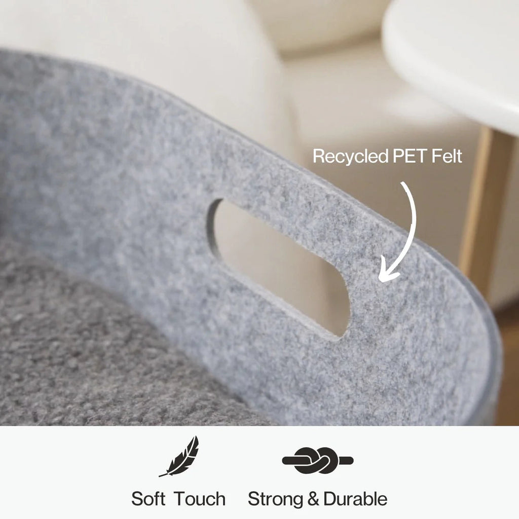 PetNest Full Bedside Kit with Bedside Stand in White - Slickers ‚óä Doghouse
