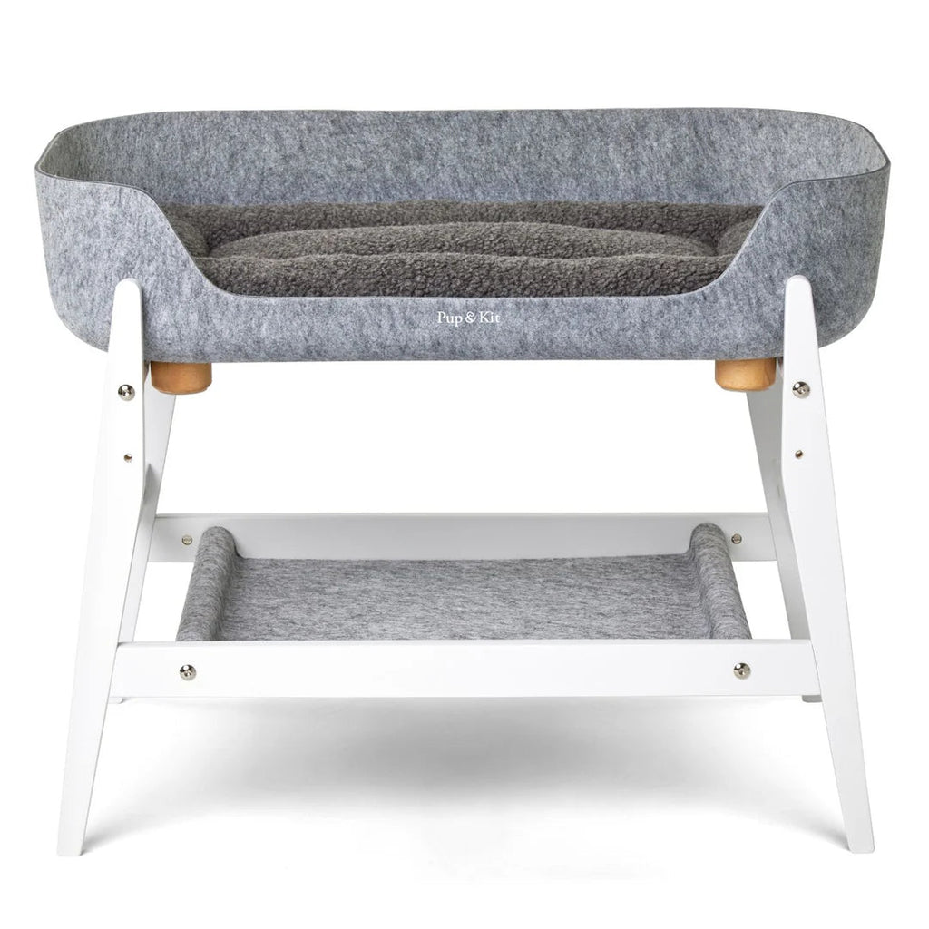 PetNest Full Bedside Kit with Bedside Stand in White - Slickers ‚óä Doghouse