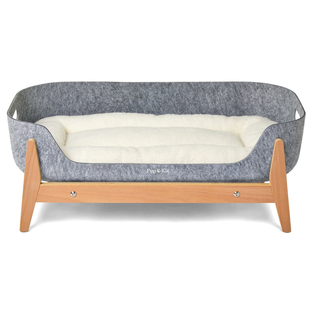 Pup & Kit Bedding PetNest Raised Stand - Natural