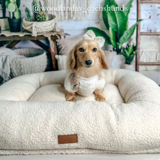 PupPillow Fleece Dog Bed - Slickers ‚óä Doghouse