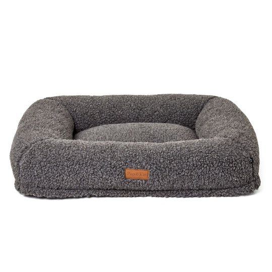Pup & Kit Bedding Small / Slate Grey PupPillow Fleece Dog Bed