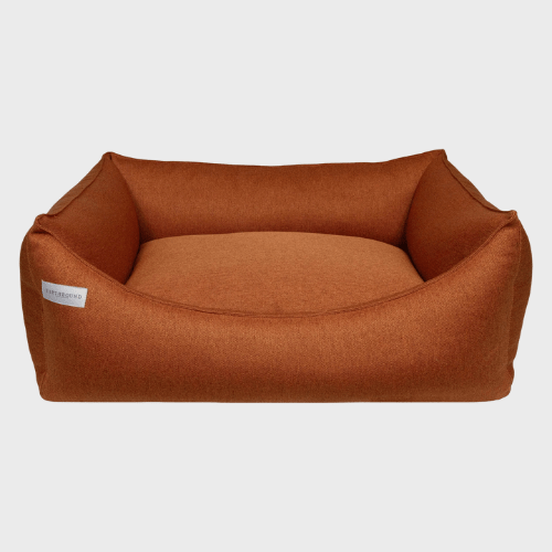Rectangular Removable Camden Bed Burnt Orange - Slickers ◊ Doghouse