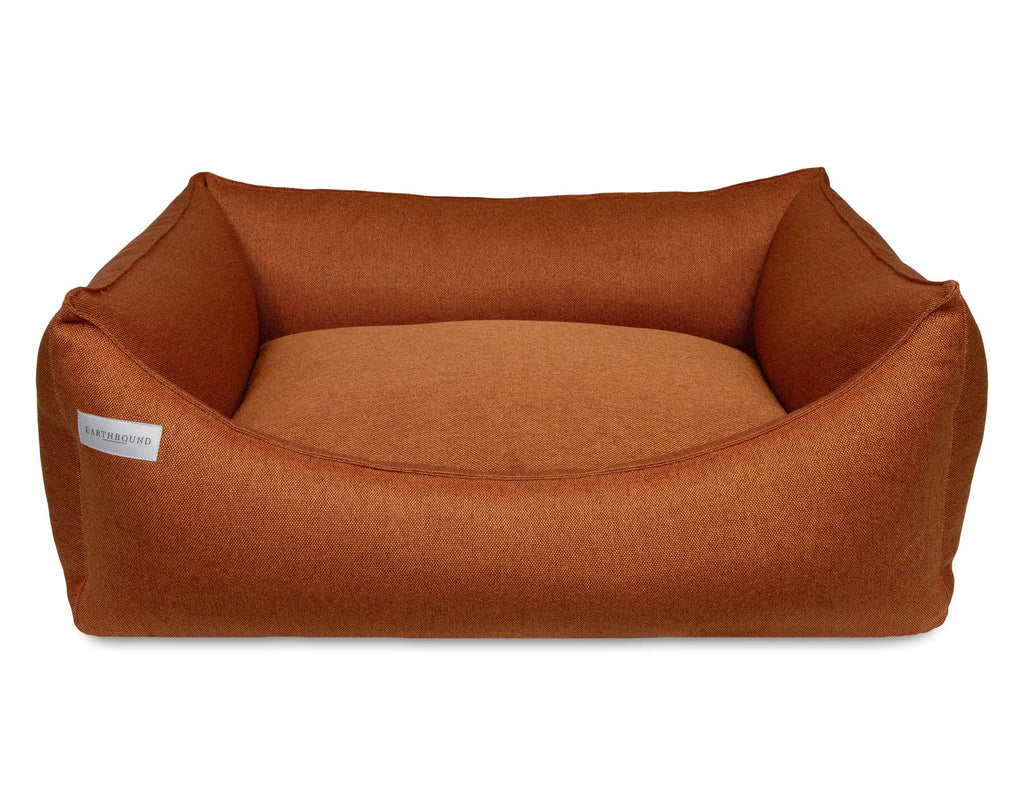Rectangular Removable Camden Bed Burnt Orange - Slickers ◊ Doghouse
