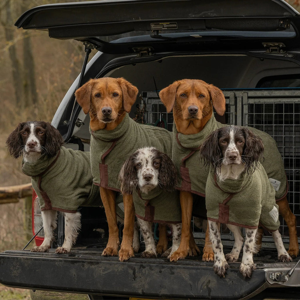 Dog Drying Coat - Country Collection - Slickers ‚óä Doghouse