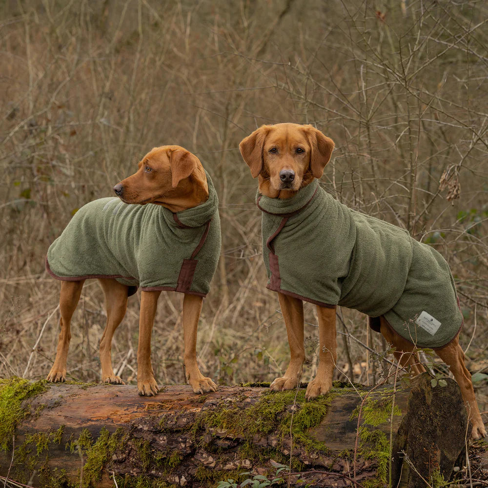 Dog Drying Coat - Country Collection - Slickers ‚óä Doghouse