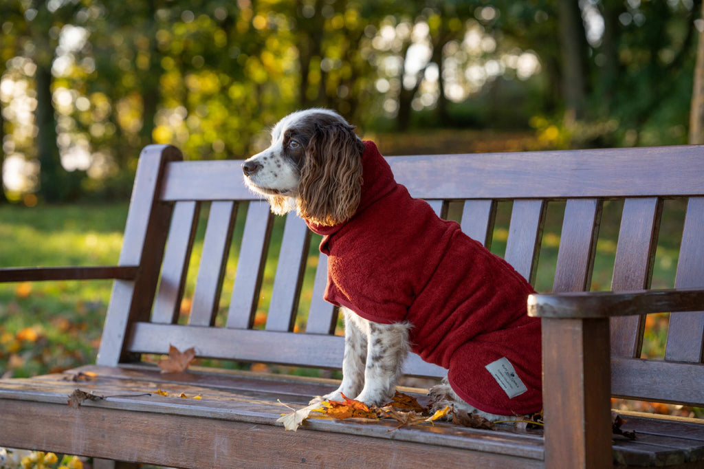 Ruff and Tumble Drying Coat XS / Rosehip Dog Drying Coat - Classic Collection