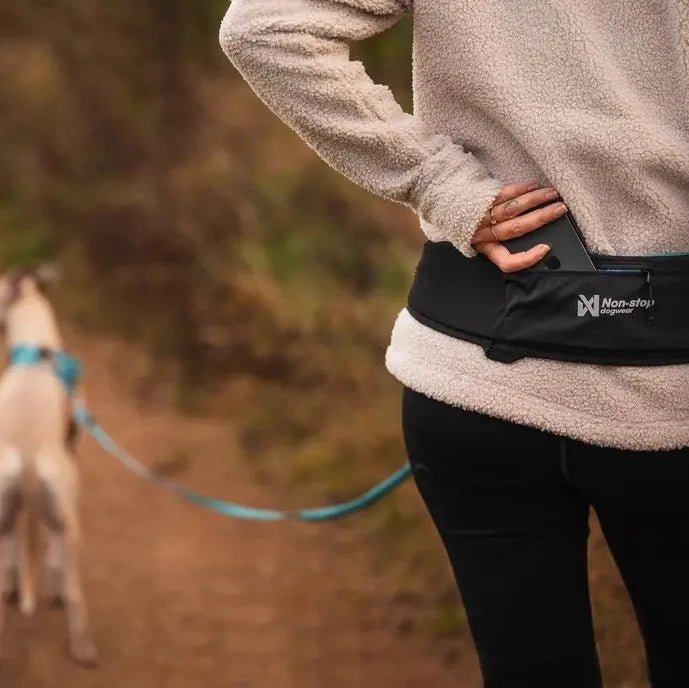 Rush Belt, Black/Teal - Slickers ◊ Doghouse