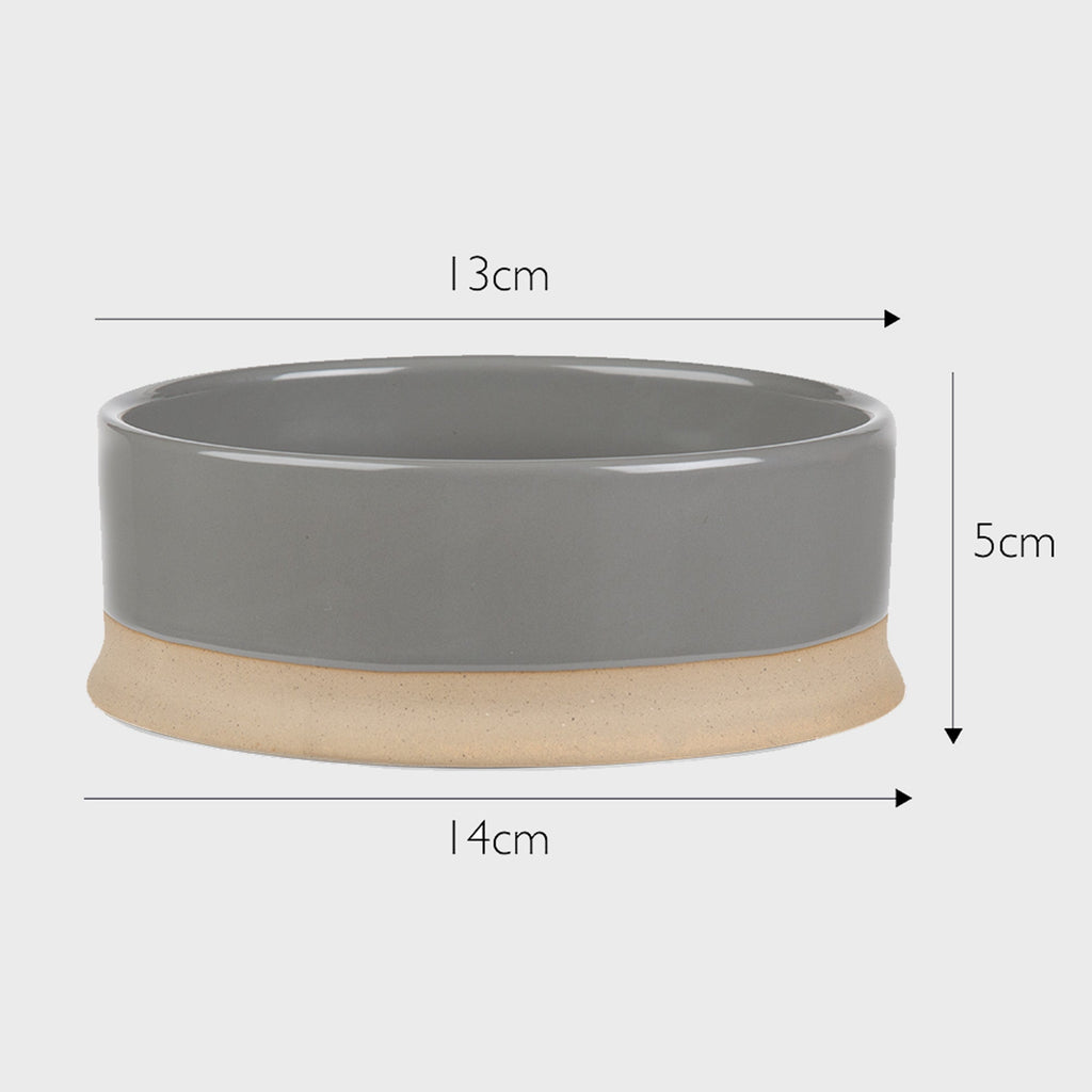 Scandi Non Tip Pet Food & Water Bowl - Slickers ◊ Doghouse