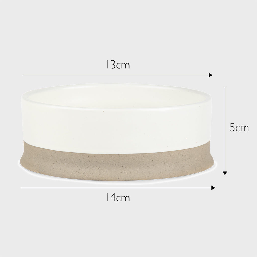 Scandi Non Tip Pet Food & Water Bowl - Slickers ‚óä Doghouse