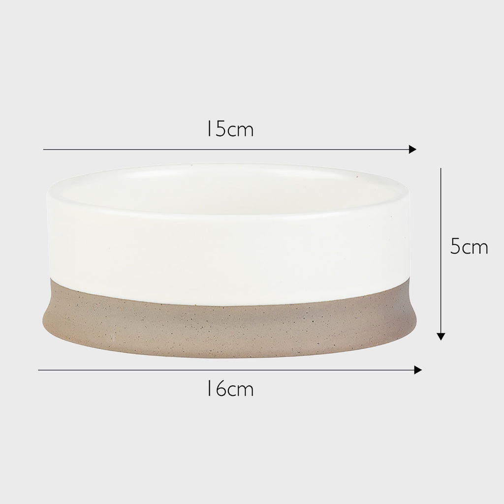 Scandi Non Tip Pet Food & Water Bowl - Slickers ‚óä Doghouse